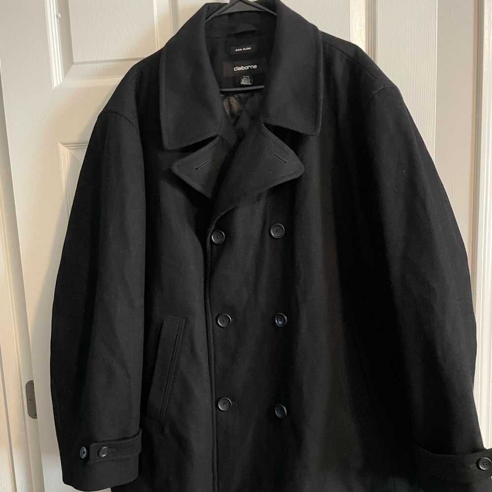 Clairborne Black PeaCoat